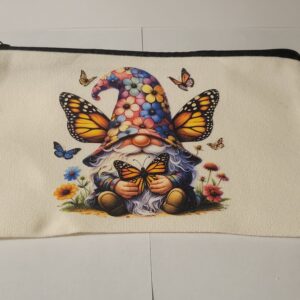 Butterfly Gnome Canvas Bag