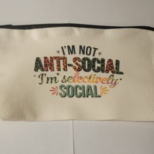 Social Canvas Bag