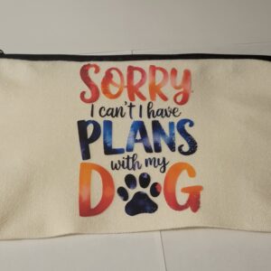 Dog Canvas Bag