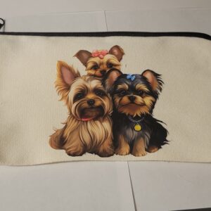 Yorkie Canvas Bag