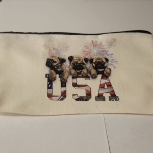 Pug Dog Canvas Bag