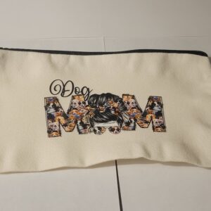 Dog Mom Canvas Bag