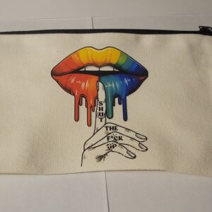 Shut Up Canvas Bag