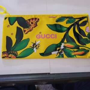 Yellow Bag with Bee's and Butterflies
