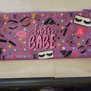 Purple Bag with Boss Babe