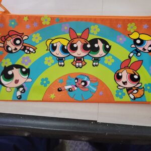 Orange Bag with Powder Puff Girls