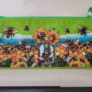 Green Bag with Bee's