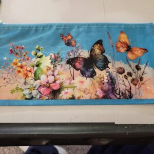 Blue Bag with Butterflies
