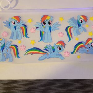 Clear Zip Bag with My Little Pony