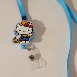 HK with Light Blue Lanyard