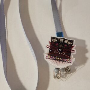 Eight Ball Pool with Grey Lanyard