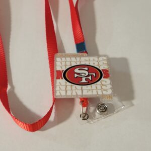 SF with Red Lanyard