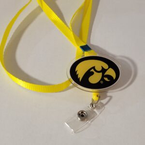 Hawkeye with Yellow Lanyard
