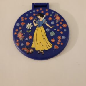 Blue Compact Mirror with Snow White