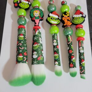 Grinch Make Up Brush Set