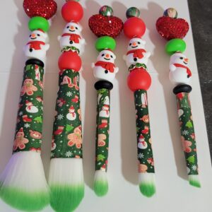 Christmas Make Up Brush Set