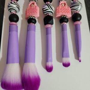 Purse Make Up Brush Set