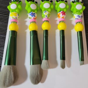 Frog Make Up Brush Set