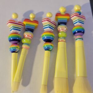 Rainbow Mickey Make Up Brush Set
