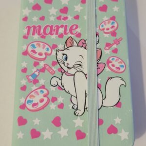 Small Blue Notebook with Marie Cat