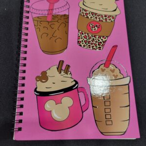 Pink Notebook with Mickey