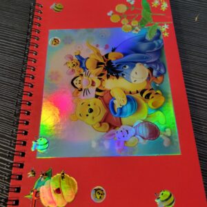 Red Notebook with Pooh