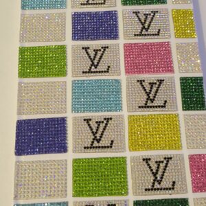 White Notebook with Colorful Squares (no lines)