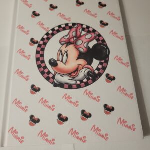 White Notebook with Minnie (no lines)