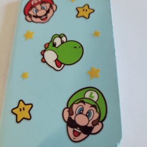 Light Blue Tiny Notebook with Mario
