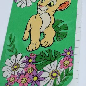 Green Tiny Notebook with Simba