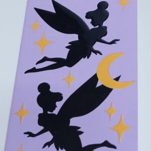 Purple Tiny Notebook with Tinker Bell