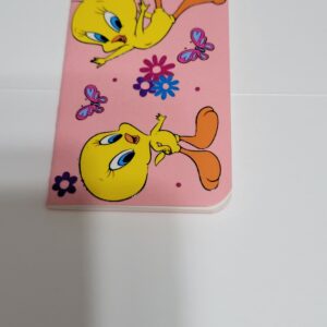 Pink Tiny Notebook with Tweety