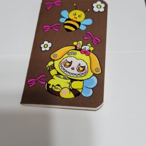 Brown Tiny Notebook with Bee LaBuBu