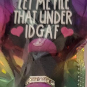 Let me file that under IDGAF 153