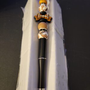 Brown with bows and football