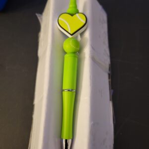Green Tennis Pen