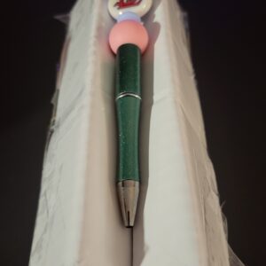 Green and Pink Cardinals Pen