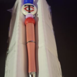 Blue Top Twins Pen