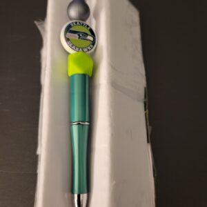 Green and Sliver Seahawks Pen