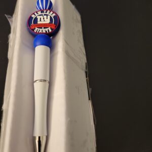 Blue and White Stripe Giants Pen