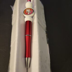 Red and White 49er's Pen
