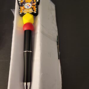 Black and Yellow Steelers Jersey Pen