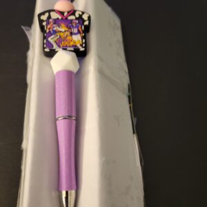 Light Purple and White Vikings Jersey Pen