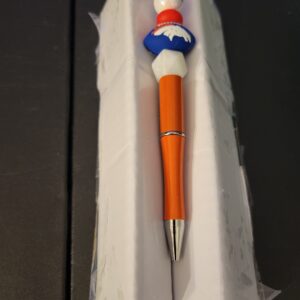 Blue Broncos Football Pen