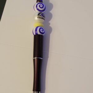 Purple and White Swirl Rockies Pen