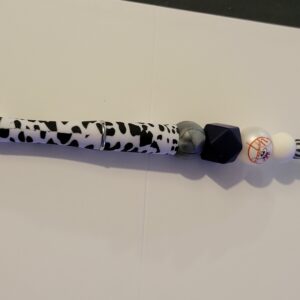 Cow Print Yankee's Pen