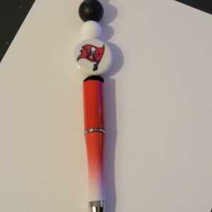 Red and Black Buccaneers Pen
