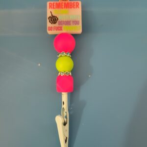 White Clip with Remember