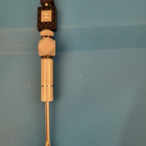 Silver Seam Ripper with Perfume Bottle