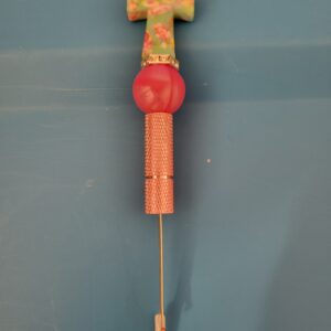 Pink Seam Ripper with Flower Cross